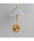 Kismet 1-Light Wall Sconce Gold Leaf