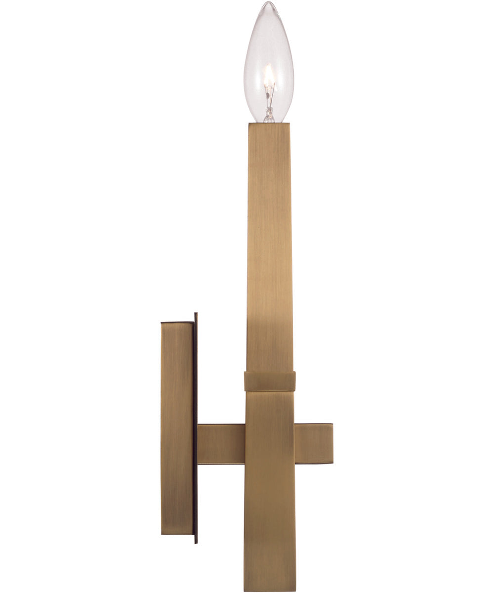 Blake 1-Light Sconce Aged Brass