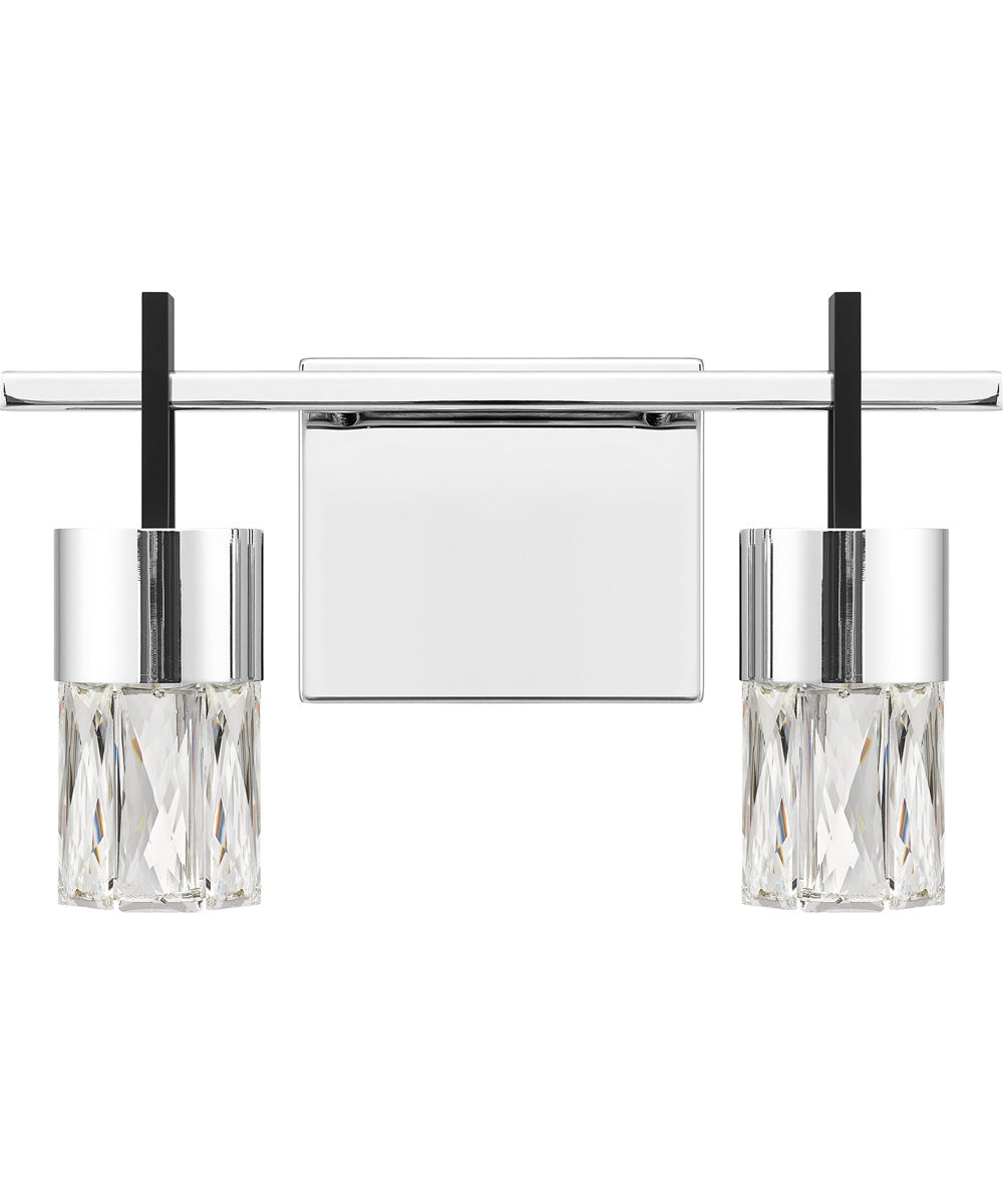 Adena  Bath Light Polished Chrome