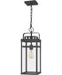 Keaton Large 1-light Outdoor Pendant Light  Coastal Armour Aluminum Mottled Black