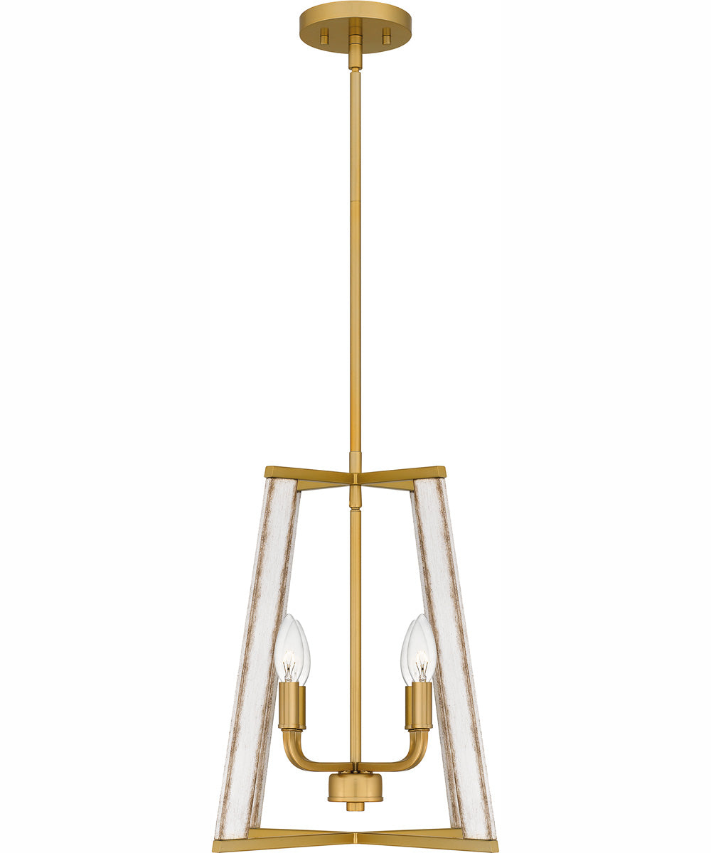 Mayline Large 4-light Pendant Light Gold