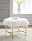 17"H Elissa Stool White