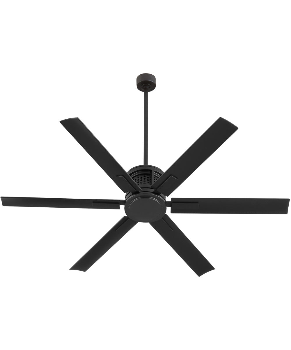 65" Zeus Patio Ceiling Fan Matte Black