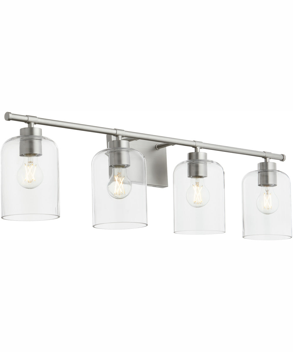 Tribute 4-light Bath Vanity Light Satin Nickel