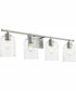 Tribute 4-light Bath Vanity Light Satin Nickel