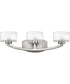Meridian 3-Light LED Vanity in Brushed Nickel