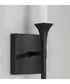 Decklan 1-Light Sconce Black Iron