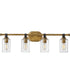 Halstead 4-Light Vanity in Heritage Brass