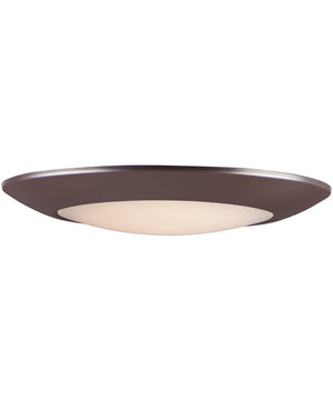 11"W Diverse Direct LED Flush Mount 3000K Non-T24 Bronze