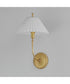 Kismet 1-Light Wall Sconce Gold Leaf