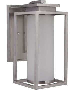 Vailridge 1-Light LED Outdoor Wall Light Stainless Steel