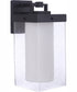 Hayner 1-Light Outdoor Wall Lantern Midnight