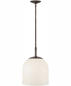 Willa 1-Light Medium Convertible Pendant in Black Oxide