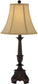 27"H Samson 1-light Table Lamp Dark Brown