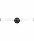 Fuze 2-light Wall Mount Light Fixture Textured Black