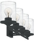 Abner Extra Large 4-light Bath Light Matte Black