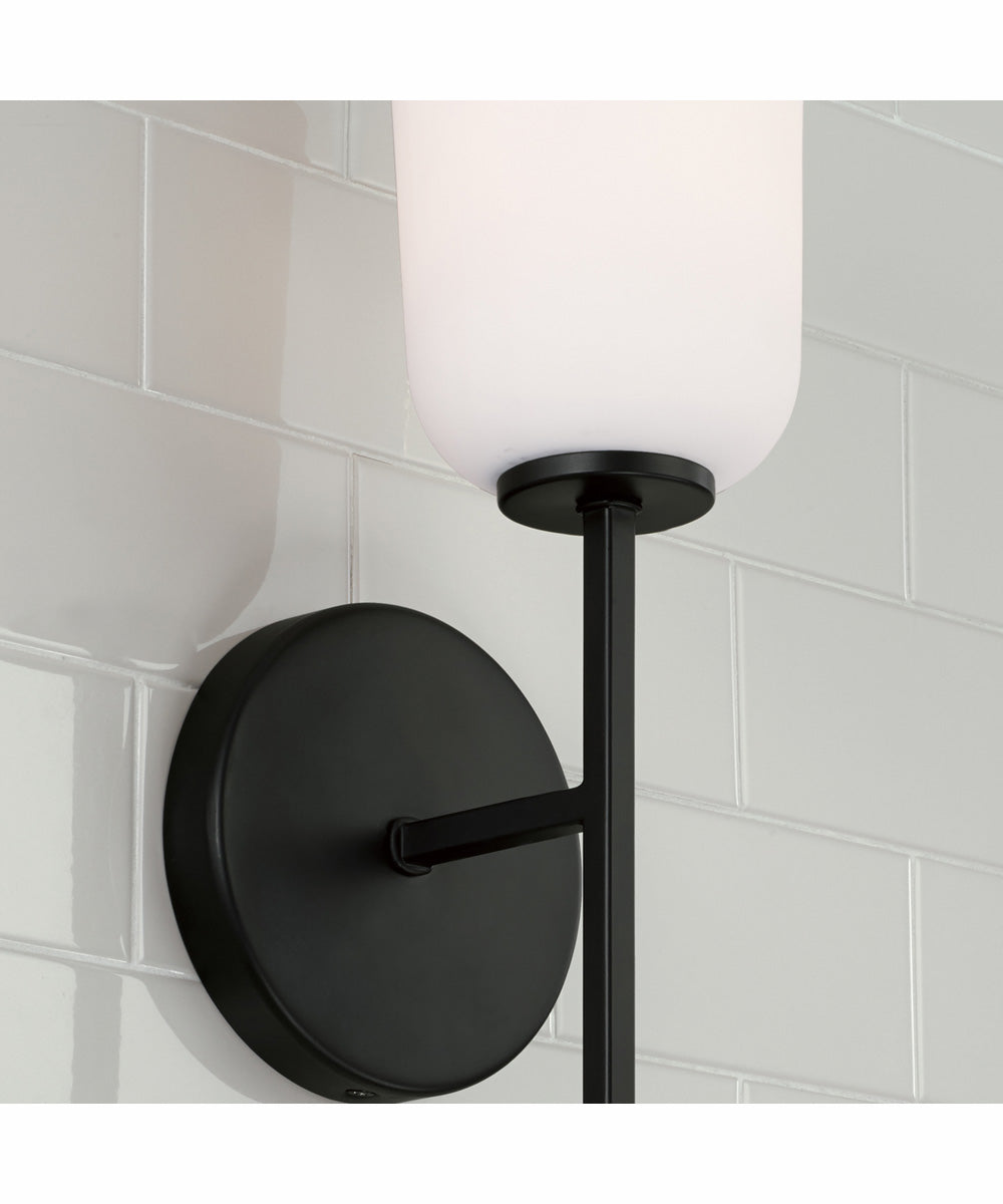 Lawson 1-Light Sconce Matte Black