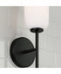 Lawson 1-Light Sconce Matte Black