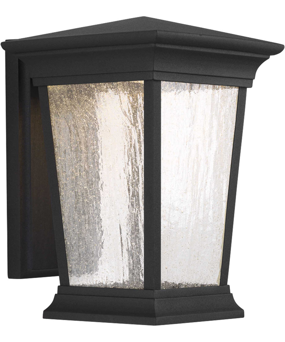 Arrive 1-Light Medium Wall Lantern Textured Black