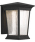 Arrive 1-Light Medium Wall Lantern Textured Black