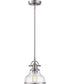 Grant Small 1-light Mini Pendant Brushed Nickel