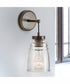 Turner 1-Light Sconce Nordic Grey