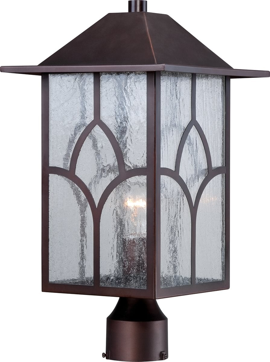 18"H Stanton 1-Light Outdoor Claret Bronze