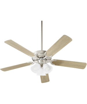 52" Virtue 3-light LED Ceiling Fan Satin Nickel