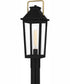 Buckley Large 1-light Outdoor Post Light Coastal Armour Aluminum Matte Black