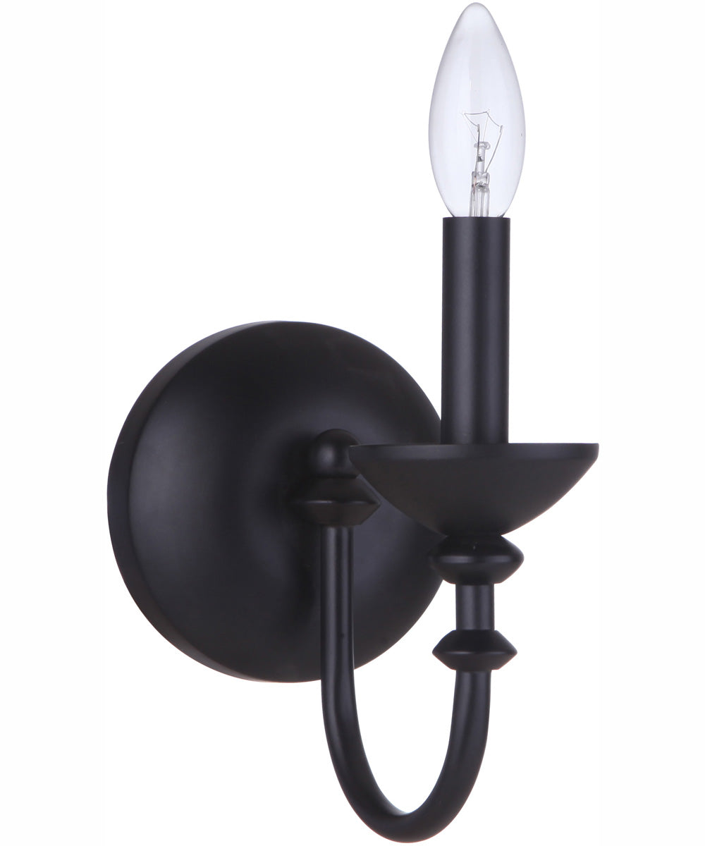 Marlowe 1-Light Wall Sconce Flat Black