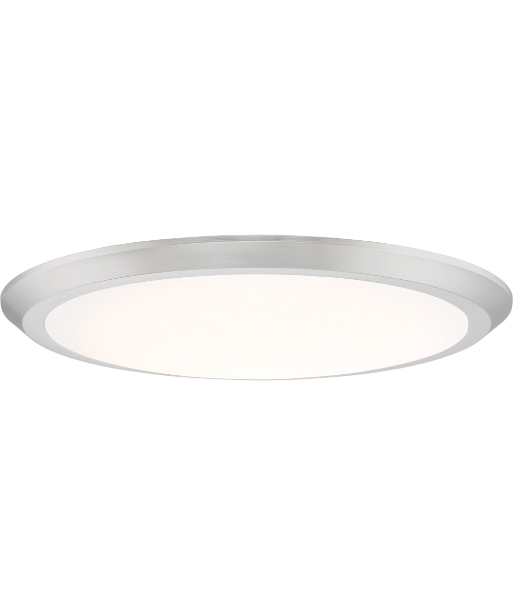 Verge  Flush Mount Brushed Nickel