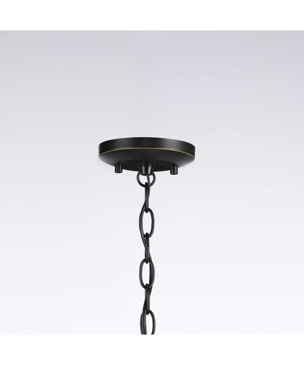 Kempsey 3-Light Semi-Flush Convertible Antique Bronze