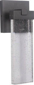 15"H Aria 1-Light LED Outdoor Wall Light Matte Black