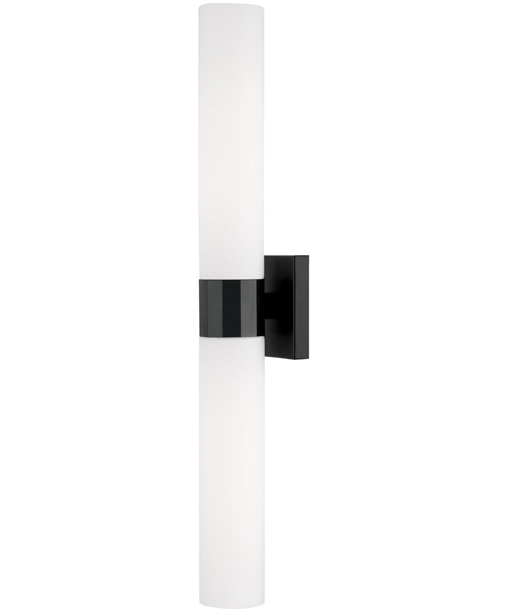 Sutton 2-Light Sconce Matte Black