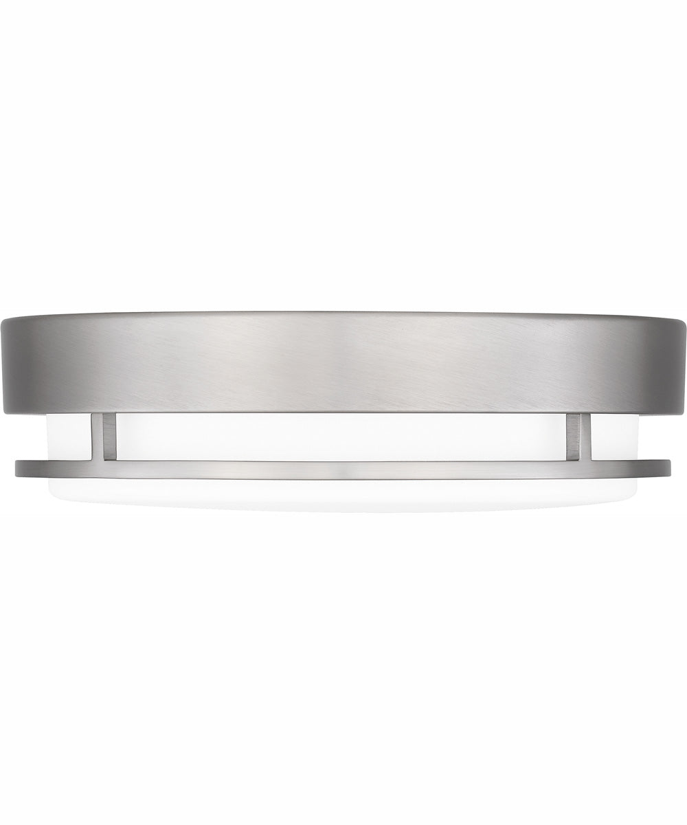Hale Medium Flush Mount Brushed Nickel