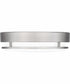 Hale Medium Flush Mount Brushed Nickel