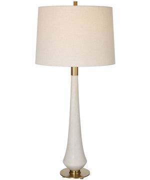 Marille Ivory Stone Table Lamp