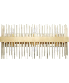 Lena 6-Light Vanity In Fire And Ice