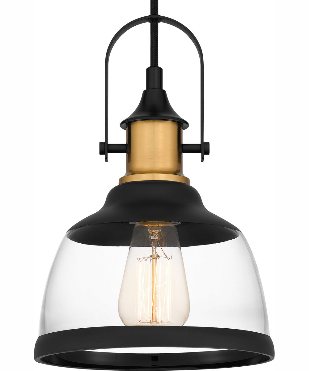 Quoizel Piccolo Pendant Small 1-light Mini Pendant Matte Black