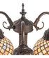 23" High Tiffany Fishscale 3 Light Table Lamp