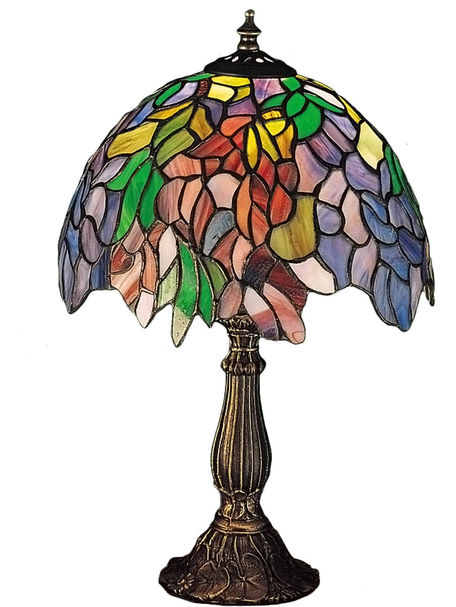 15"H Tiffany Laburnum Accent Lamp