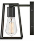 Filmore 1-Light Single Light Vanity in Black