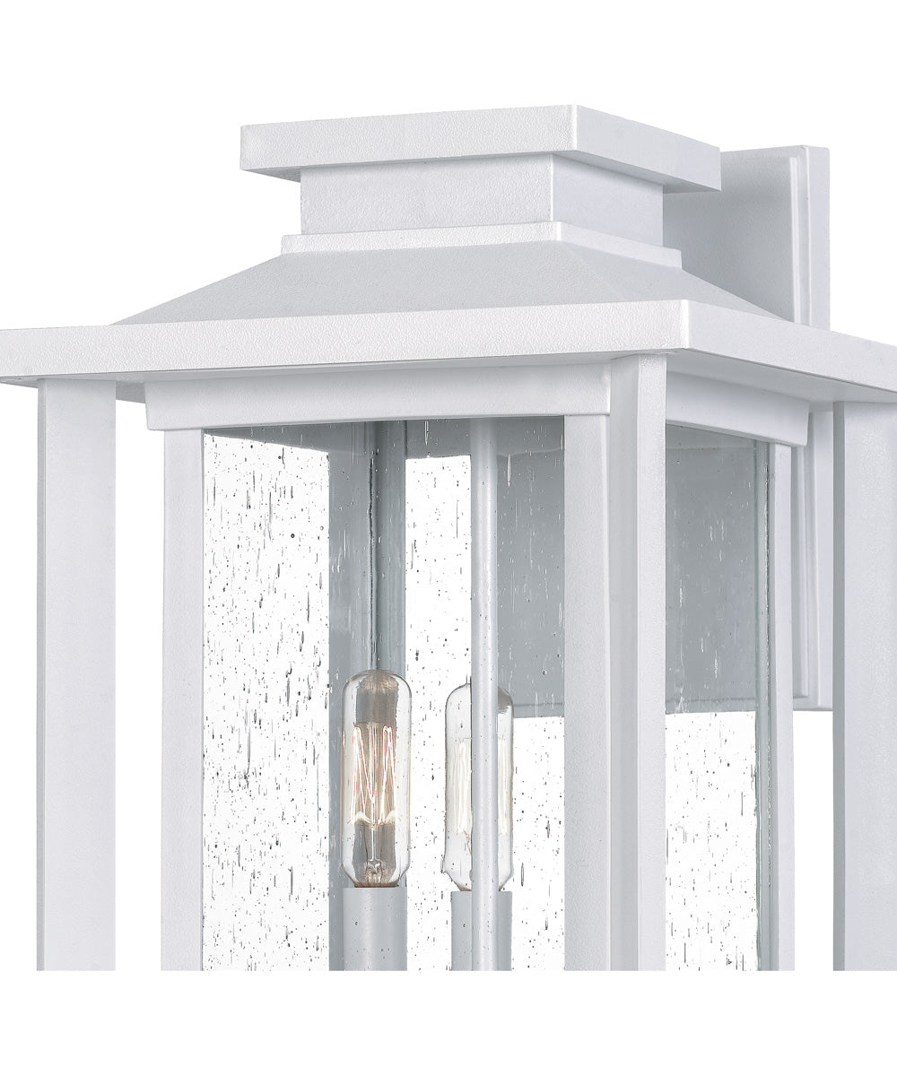 Wakefield Large 3-light Outdoor Wall Light  Coastal Armour White Lustre
