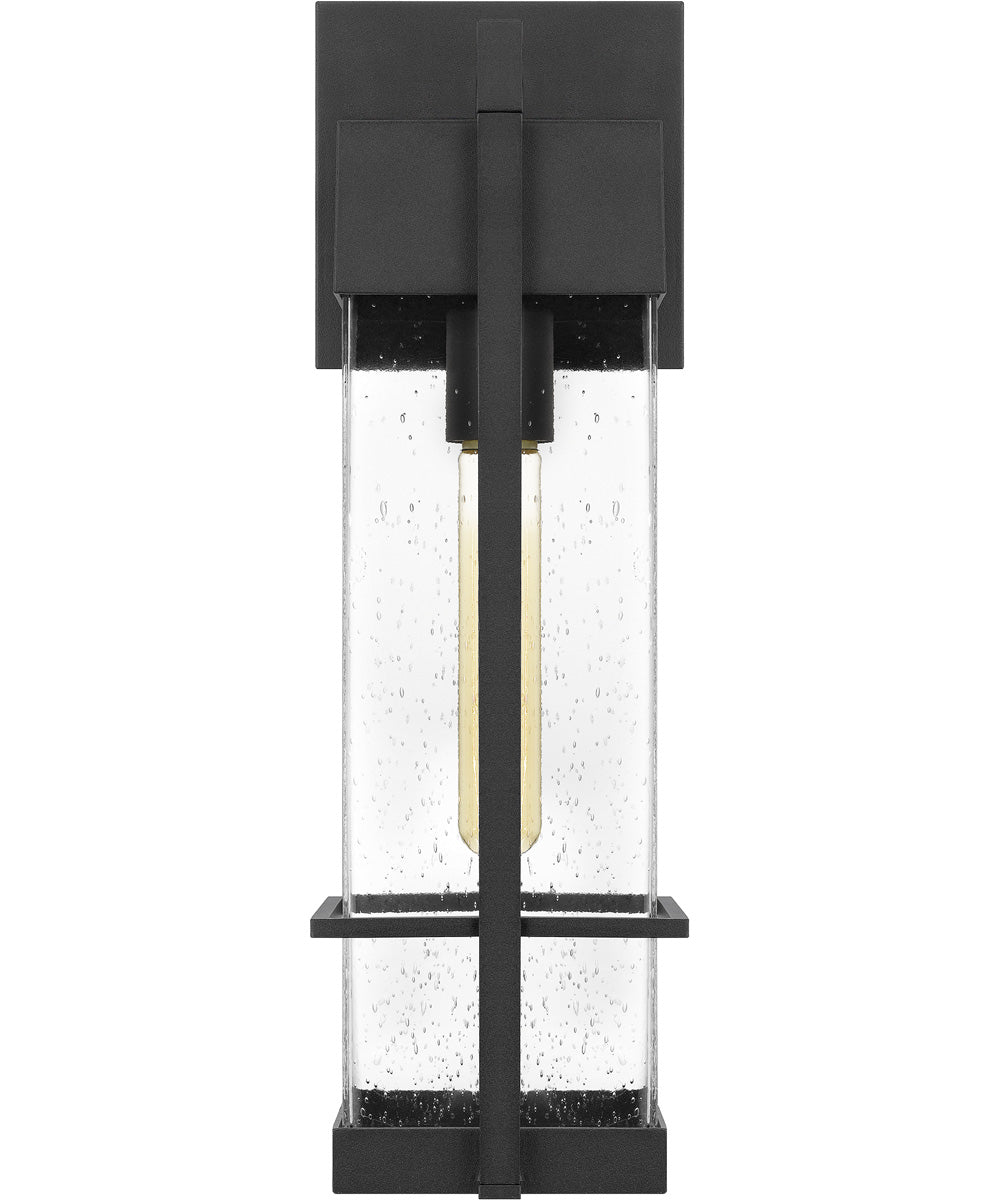 Wynn Large 1-light Outdoor Wall Light Coastal Armour Aluminum Earth Black