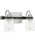 Axel Medium 2-light Bath Light Brushed Nickel