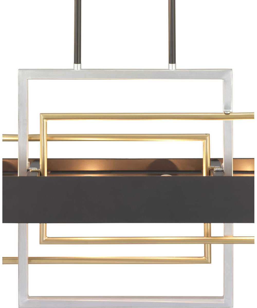 Adagio 6-Light Luxe Chandelier Light Matte Black