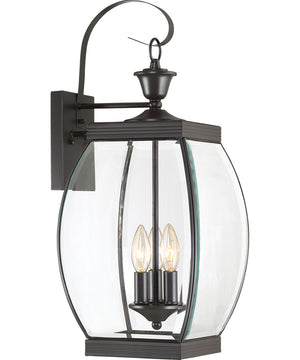 Oasis Large 3-light Outdoor Wall Light Medici Bronze