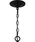 Althea 5-light Chandelier Matte Black