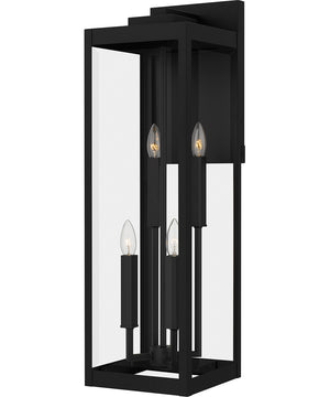 Westover 4-light Outdoor Wall Light Earth Black