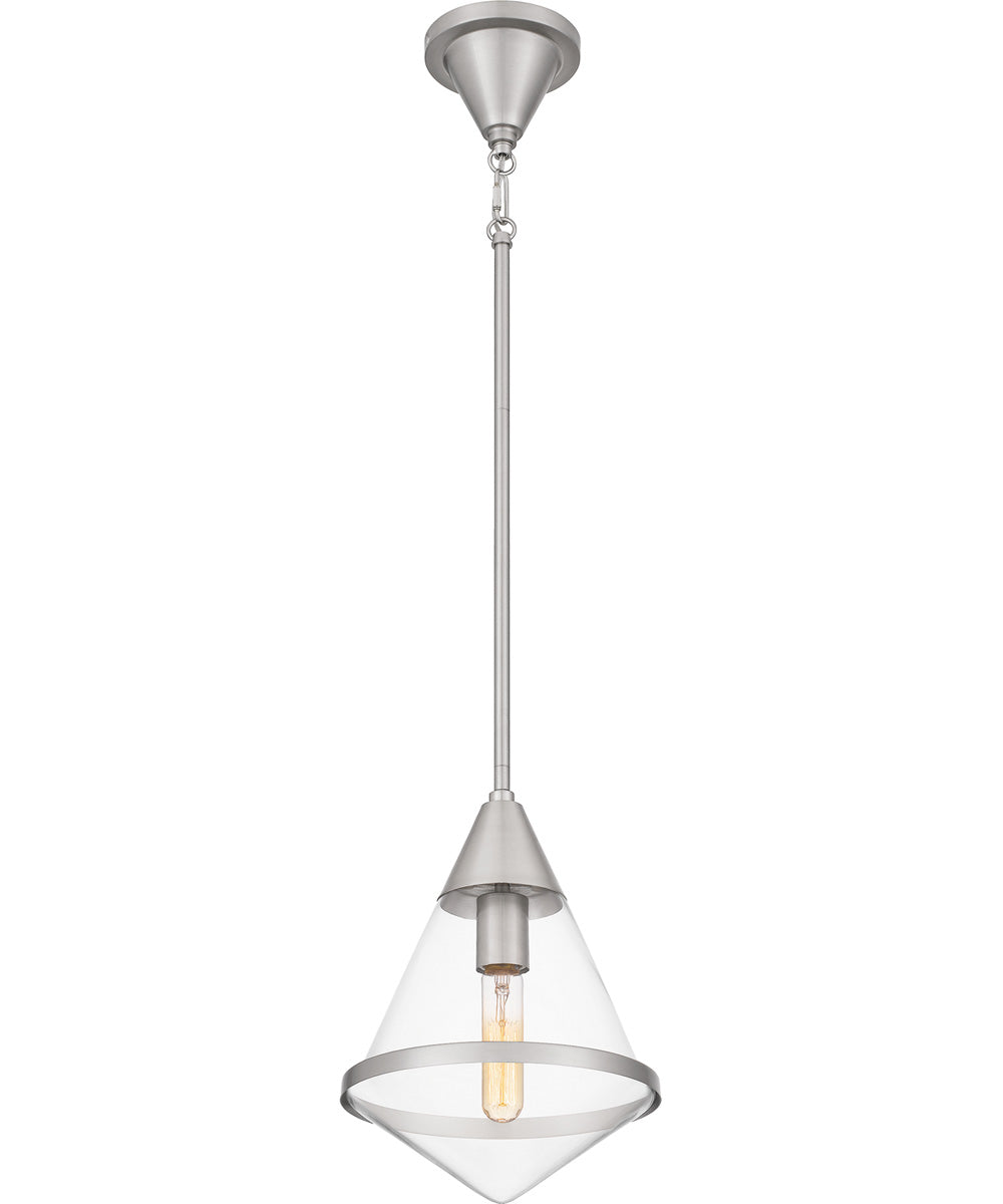 Quoizel Piccolo Pendant Small 1-light Mini Pendant Brushed Nickel